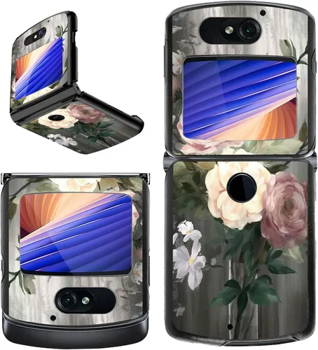 Vista 22 de Rossy Funda para Motorola RAZR 5G, para Moto RAZR 5G, funda delgada y ligera de policarbonato duro a prueba de golpes para Motorola Moto RAZR 5G