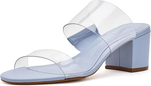 Vista 8 de SCHUTZ Sandalias Victorie para mujer Transparente/Natural
