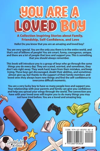 Vista 2 de You are a Loved Boy A Collection of Inspiring Stories about Family, Friendship, Self-Confidence and Love (Motivational Books for Children)