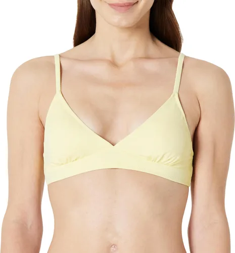 Vista 19 de Amazon Essentials Traje de baño triangular para mujer con tirantes ajustables Rojo ladrillo.