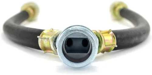 Vista 5 de TT FLEX Conector de manguera mezcladora en Y para lavadora de goma, accesorios de 3/4", longitud de 1 pie (12")