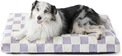 Vista 7 de LE SURE - Bonita almohada estética para mascotas, tamaño mediano, diseño jacquard grueso para mascotas, 30 x 20 pulgadas