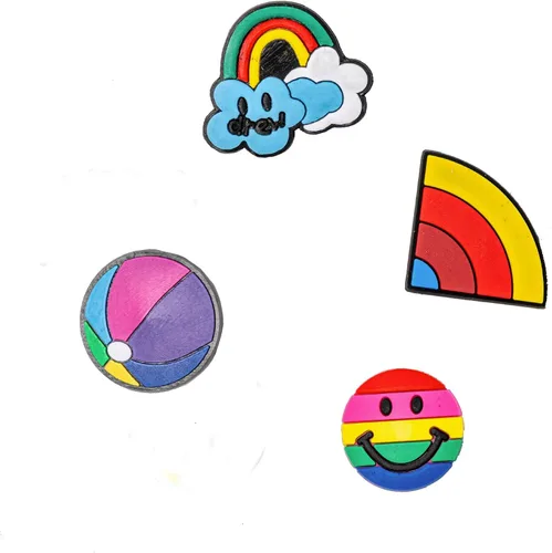 Vista 3 de Shoe Charms 50,100,104pcs Random Shoe Charms Accessories Fit For Clog Sandals Shoe Decoration For Kids Adult Girls Women Party Favors Birthday Gifts