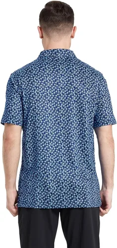 Vista 3 de Camisas de golf para hombre, manga corta, absorben la humedad, ajuste seco, estampado, atlético, casual, polo de golf para hombres