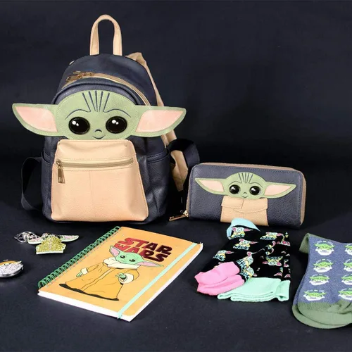 Vista 3 de Tarjetero The Child Mandalorian Star Wars, Multicolorido, Tarjetero Cartera