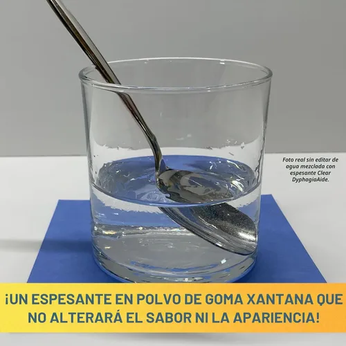 Vista 6 de Espesante DysphagiAide transparente diseñado para todos los niveles de grosor IDDSI (180)