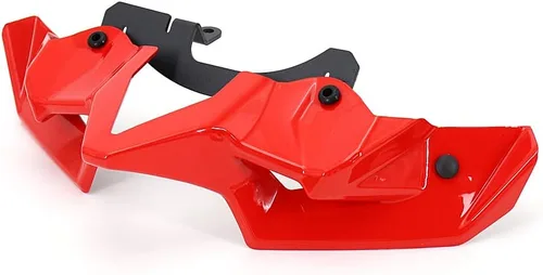 Vista 8 de Accesorios de motocicleta Z900 2022 - 2020, rojo, negro, verde, alerón delantero desnudo, alerón aerodinámico para Kawasaki Z900 (negro)