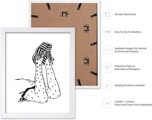 Vista 22 de Poster Master Faces Poster - Retro Women Print - Portrait Art - Sketch Illustration - Abstract Artwork - Woman Design - Chic Boho Design - Great