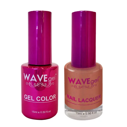 Vista 103 de WAVEGEL - Juego dúo de gel y esmalte de uñas a juego - Colección Princess - #001 Super Black I 0.5 onzas #001 Super Negro