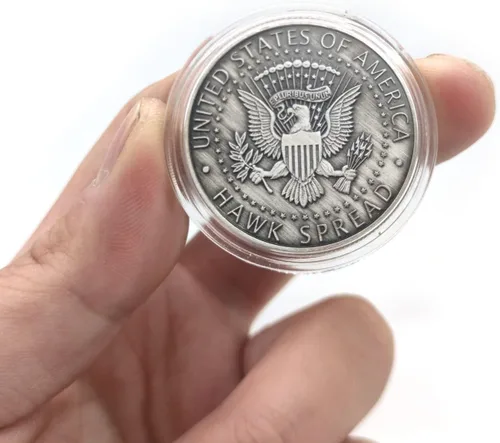 Vista 4 de Native Americans Tribe Chieftain Skull Eagle Crest Hobo Nickel Antique Silver Plating Collection Challenge Coin