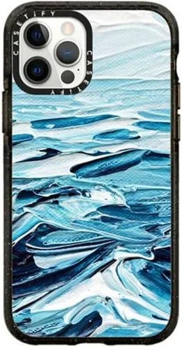 Vista 29 de CASETiFY Impact - Funda para iPhone 12 y iPhone 12 Pro, Bearly Awake, color negro transparente