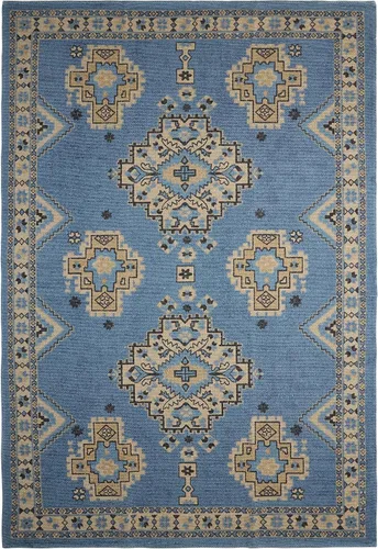 Vista 9 de French Connection Alfombra lavada a la piedra Estilo Halyn Ink Decoración bohemia moderna para el hogar Alfombra rectangular 100% algodón