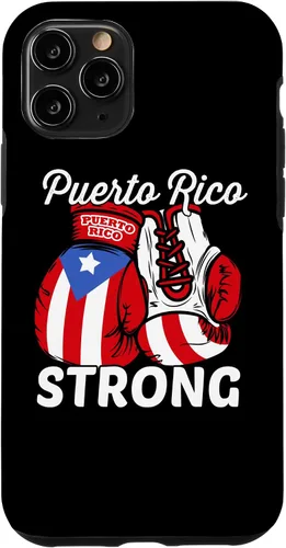 Vista 29 de Guantes de boxeo con la bandera de Puerto Rico para iPhone 16 Boricua Puerto Rican Pride Case