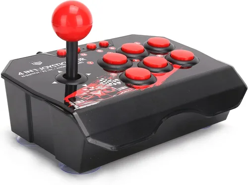 Vista 6 de Zunate Arcade Fight Stick, control universal de juegos de arcade Street Fighter, cable USB, controlador de joystick para SwitchPCPS3