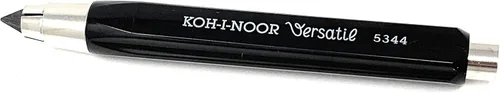 Vista 3 de KOH-I-NOOR 5344 0.220 in de diámetro de embrague mecánico portalápices, negro