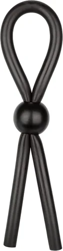 Vista 2 de CalExotics Dr. Joel Kaplan - Anillo de pene ajustable para mejorar la erección, juguete sexual para adultos, color negro