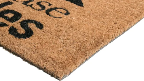 Vista 5 de Tapete con respaldo de PVC, diseño My House My Rules, 18 x 30 pulgadas
