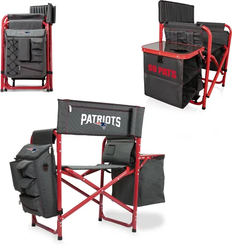 Vista 42 de PICNIC TIME NFL NFL Fusion - Silla de campamento unisex para adultos, con mesa auxiliar y enfriador suave, silla de playa para adultos, silla
