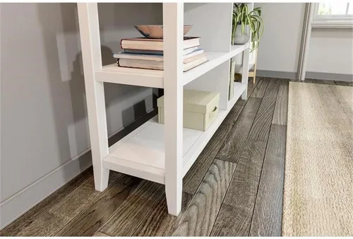 Vista 5 de NewRidge Home Goods NewRidge - Estantería para el hogar, color blanco