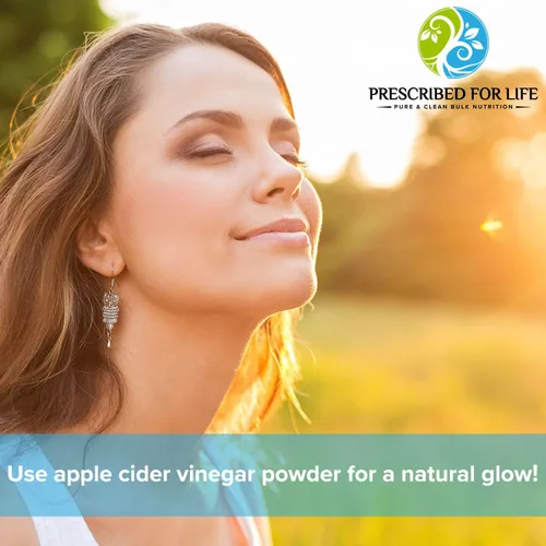 Vista 5 de Prescribed For Life Vinagre de sidra de manzana en polvo, ACV orgánico, secado por aspersión, sin gluten, vegano, sin OMG, 5% ácido acético