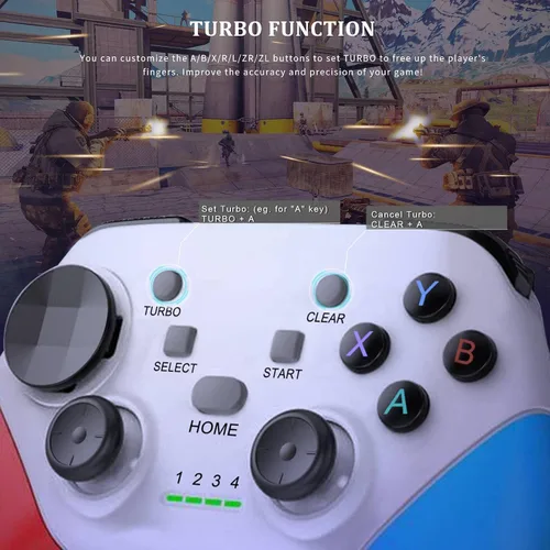 Vista 11 de arVin Game Controller for iPhone/iOS/Android/PC/Steam Deck with Phone Holder, Turbo, Wireless Gamepad Joystick for iPhone