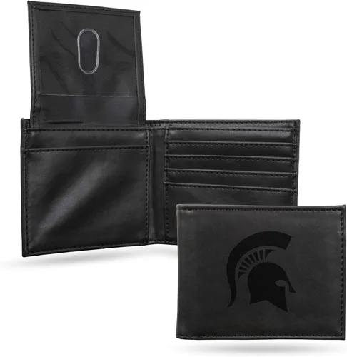 Vista 76 de NCAA Rico Industries Cartera Billetera con Grabado Láser Cartera Billetera con Grabado Láser - Diseño Delgado - Gran Regalo