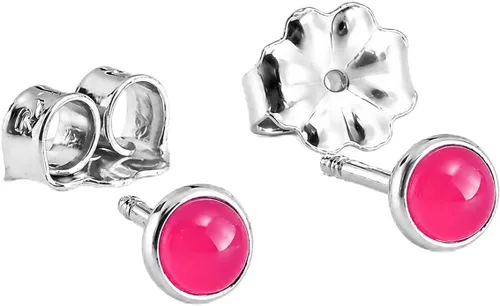 Vista 12 de Aretes pequeños de plata de ley para cartílago, tragus, hélix, múltiples piercings hipoalergénicos, piedra natal para mujer, juego de bisel