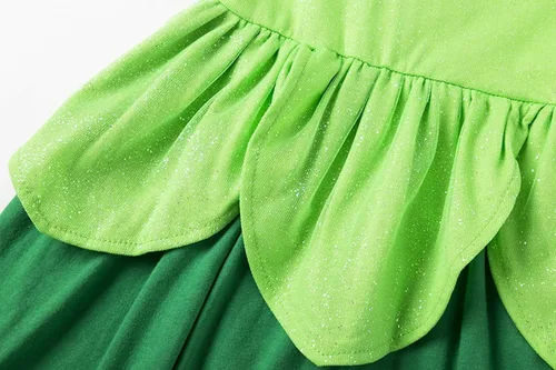 Vista 6 de Tinkerbell - Disfraz clásico para niñas con campana diseño de princesa