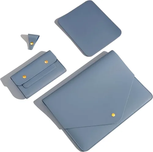 Vista 13 de Funda para portátil Benfan de 13 pulgadas, compatible con el nuevo MacBook Air 13 de 2024, nuevo MacBook Pro 13, Dell XPS 13 con bolsa pequeña