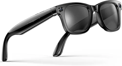 Vista 10 de Gafas Inteligentes AI Mejoradas con Cámara, Gafas de Cámara Antivibración de 800w, Traducción en Tiempo Real, Reconocimiento de Objetos AI