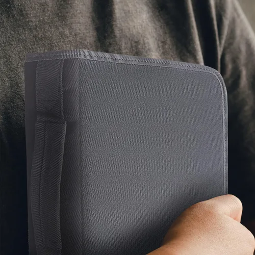 Vista 25 de DEHITE Funda para la Biblia para mujer, bolsas de transporte de la Biblia, tamaños medianos y grandes, ranuras para bolígrafos, tela de primera