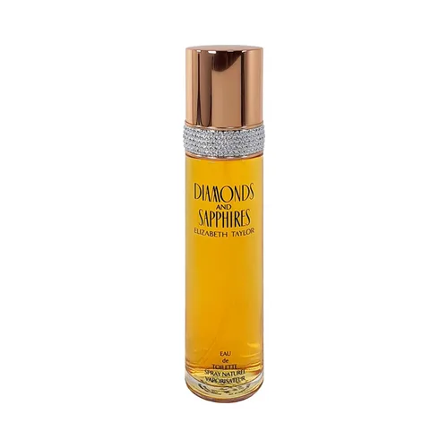 Vista 4 de DIAMONDS & SAPHIRES by Elizabeth Taylor Eau De Toilette en espray de 3.4 onzas para mujer, 100% auténtico