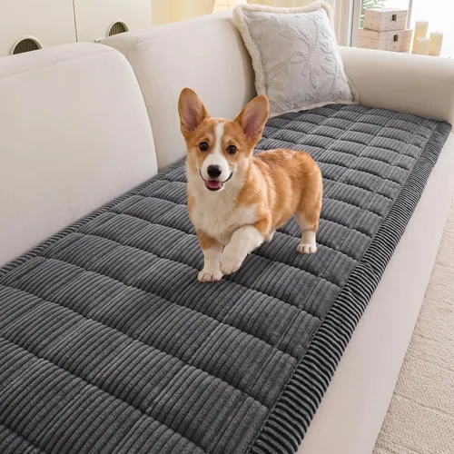 Vista 13 de MYSKY HOME Funda de Sofá para Perros Lavable, Fundas de Sofá para Perros, Funda Protectora de Sofá Antideslizante Lavable Alfombrilla para Perros