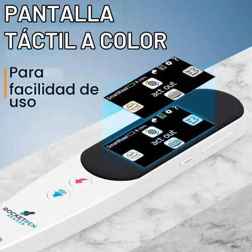 Vista 3 de Tutor de lectura de bolígrafo cohete: seis ayudas de decodificación, escanea cualquier superficie