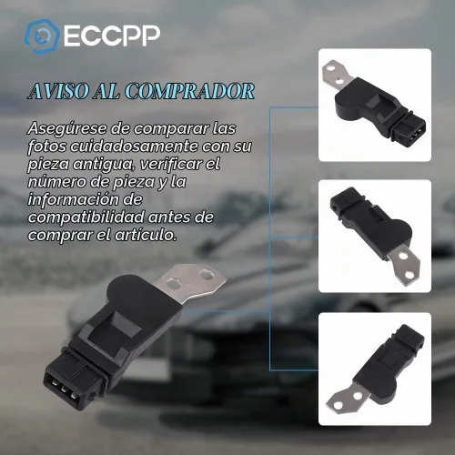 Vista 6 de Sensor de posición del árbol de levas ECCPP 2004-2013 para Chevrolet Aveo Aveo5 1.6L