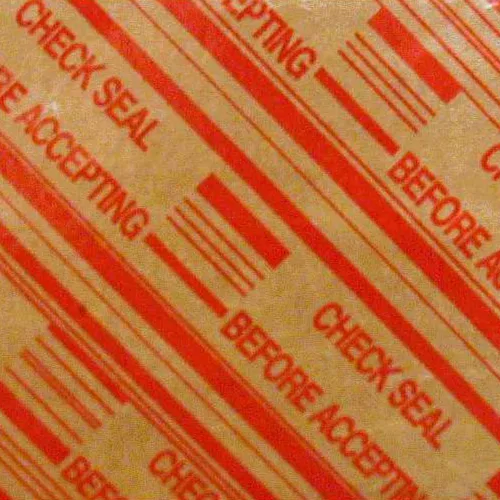 Vista 5 de 3 M Scotch Cinta para sellar cajas con mensaje impreso, Transparente, 1