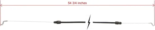 Vista 2 de The ROP Shop Cable de control de hoja para Troy-Bilt 12A-466N211, 12A-466N266 y 12A-562Q711 2009