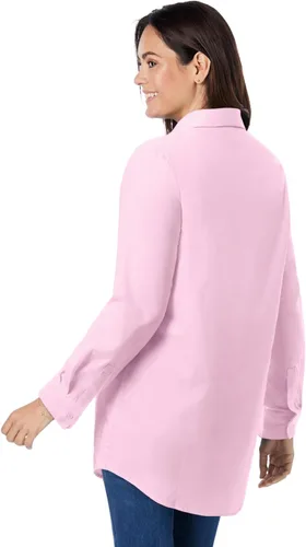 Vista 2 de Woman Within Camisa de manga larga perfecta para mujer de talla grande