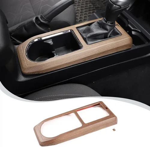 Vista 14 de Cubierta de marco de panel de engranajes de consola central compatible con Toyota Tacoma 2016-2023, panel de cambio de marchas de automóvil