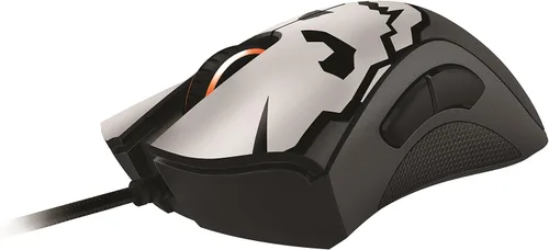 Vista 2 de Razer DeathAdder mouse ergonómico para gaming Multicolor, NegroBlanco