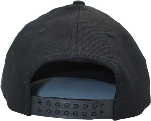 Vista 4 de Gorra Negra Colombiana Plana Negro, Negro