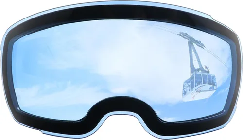 Vista 11 de Supertrip Gafas de esquí para adultos, lentes intercambiables antivaho para nieve, snowboard para hombres, mujeres y jóvenes