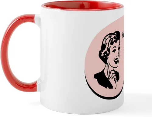 Vista 39 de CafePress Coffee Then Payroll Mugs - Taza de café de cerámica (11 oz)