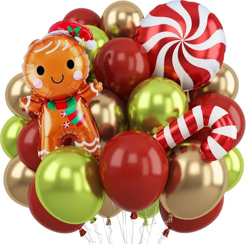 Vista 16 de Globos de fútbol, globos de látex blanco y negro de 12 pulgadas con balón de fútbol de 22 pulgadas, globo de aluminio 4D para niños, decoración
