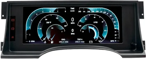 Vista 3 de Auto Meter 7006 Invision Ajuste Directo Digital Dash LCD para Camión Chevy 95-98, Negro