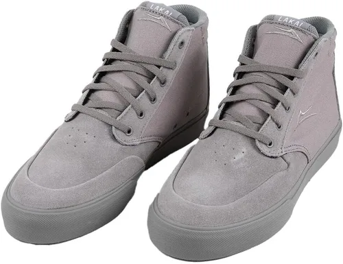 Vista 6 de Lakai Riley 3 Zapatos de skate para hombre - Modelo Pro de Riley Hawk Rojo (Red Suede)