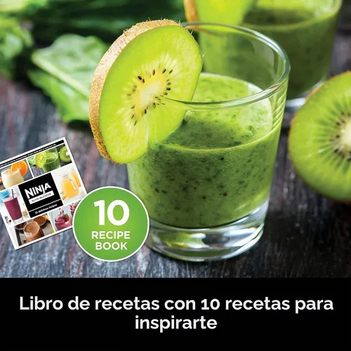 Vista 10 de Ninja BN300C, Mezclador personal Nutri-con tecnología de trituración