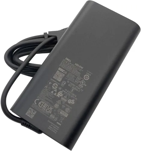 Vista 3 de Dell GaN - Cargador para portátil de 180 W, barril de 0.291 in, adaptador de corriente alterna - LA180PM210, HA180PM210, DA180PM210-10KFT, TXR1N