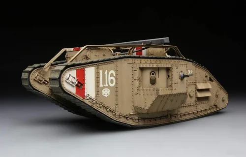 Vista 2 de Meng 1/35 British Heavy Tank Mk.V Male