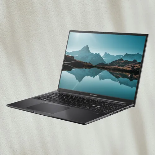 Vista 3 de ASUS Vivobook 16 2021, procesador Intel, 16 GB de RAM, SSD de 1 TB, Windows 11 Home, negro